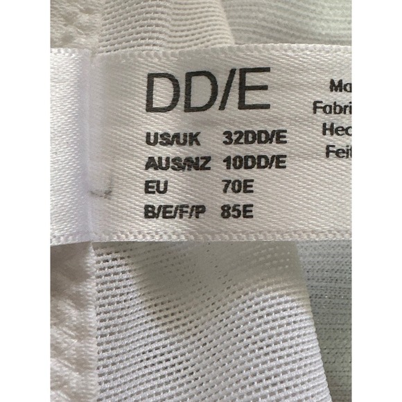 Dominique White Lace Corset Bustier Lingerie Strapless Bridal Wedding siz 32DD/E - Picture 13 of 14